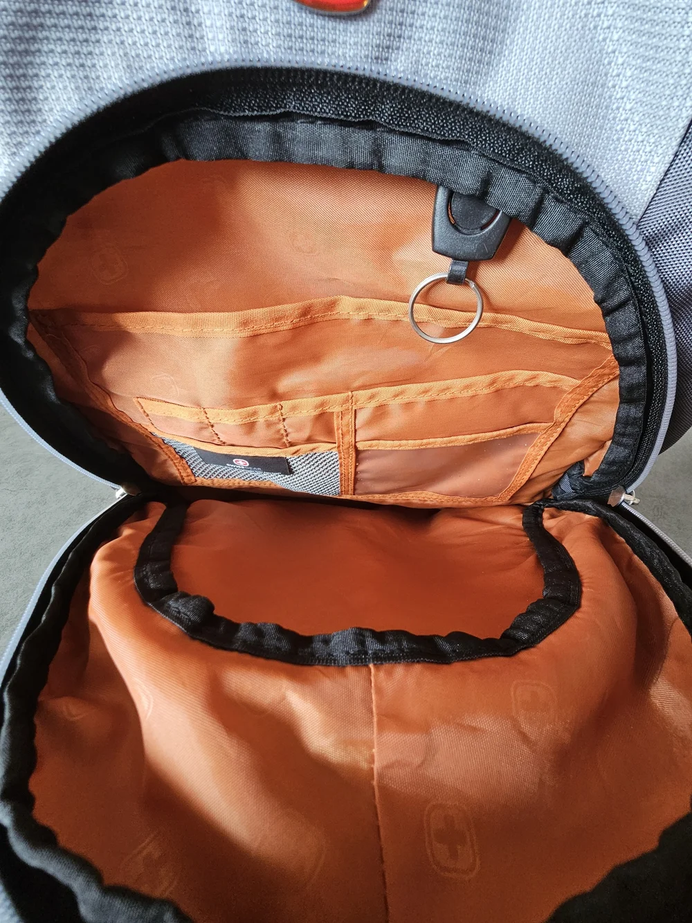 SwissGear Gray Travel Backpack - Durable Men’s Bag